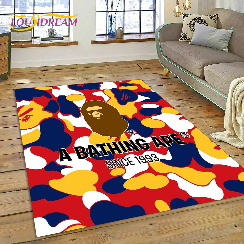 Commercial Printing Online - Druk 3D Dywanik/Mata B-BAPE do Sypialni,