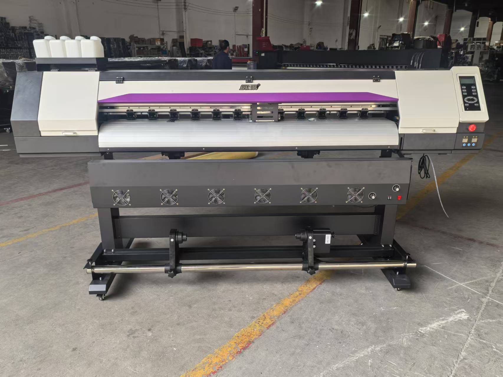 Commercial Vinyl Printing Machine - Najnowsza drukarka atramentowa wielkoformatowa 1.6m 1.8m