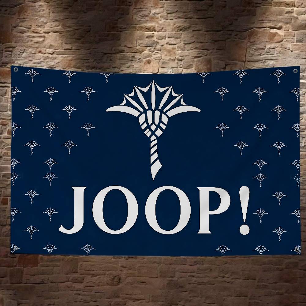 Commercial Banner Printing - Zabawne drukowane flagi reklamowe Joop Advanced