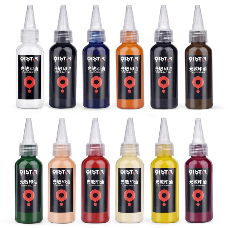 Direct To Garment Ink - 50ml Niebieski Czerwony Czarny Tusz Tekstylny