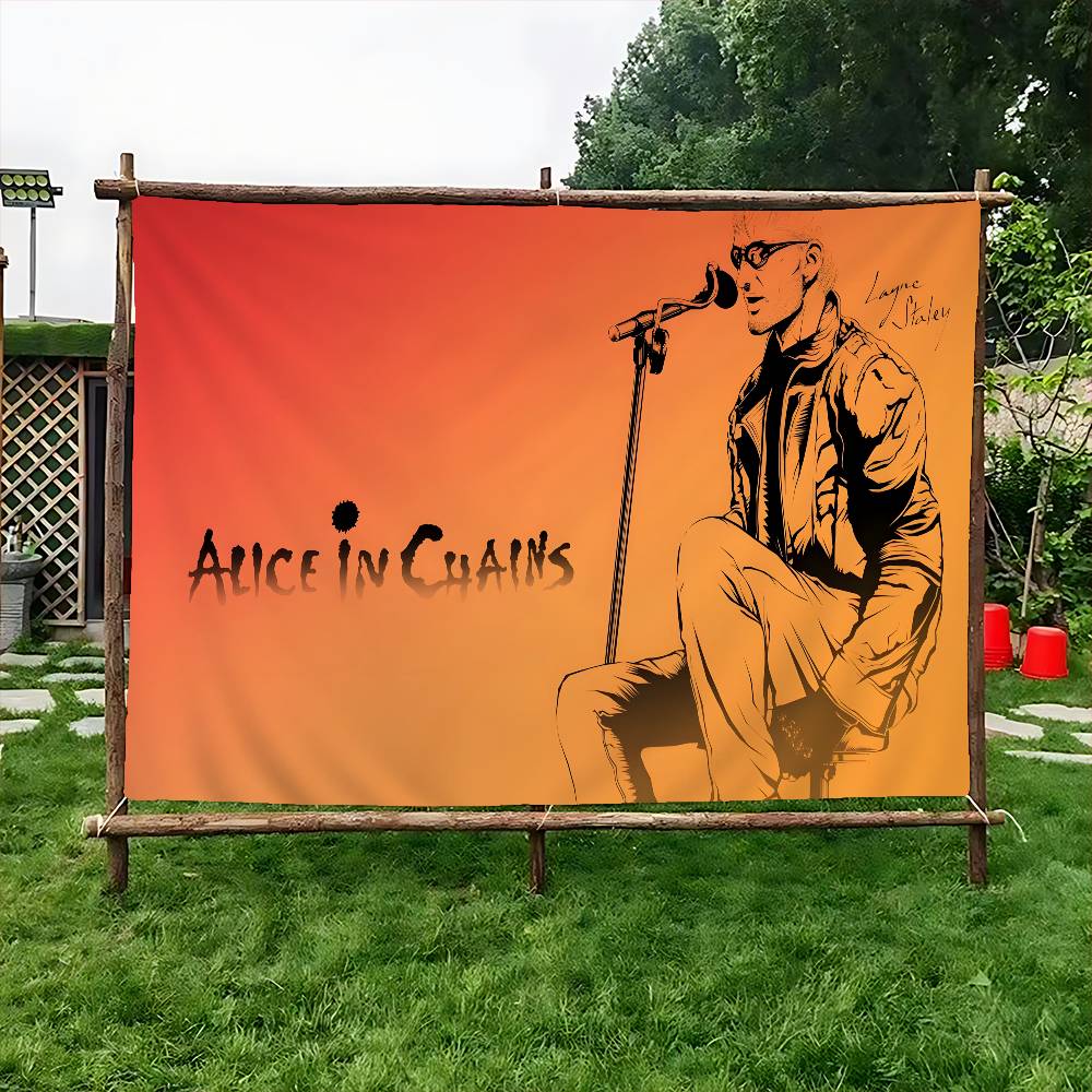 Commercial Banner Printing - Muzyka retro Alice In Chains Zaawansowane
