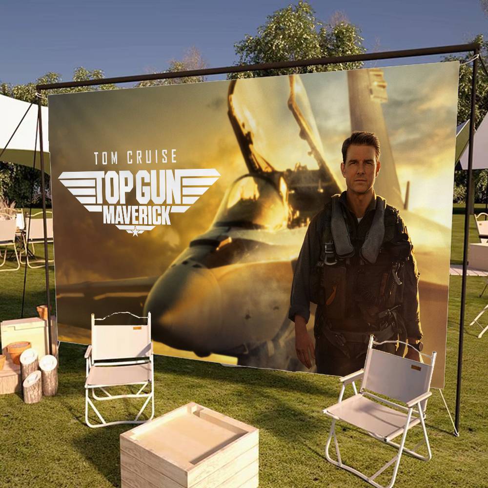 Commercial Banner Printing - Nowoczesny film Top Gun Maverick, zaawansowane
