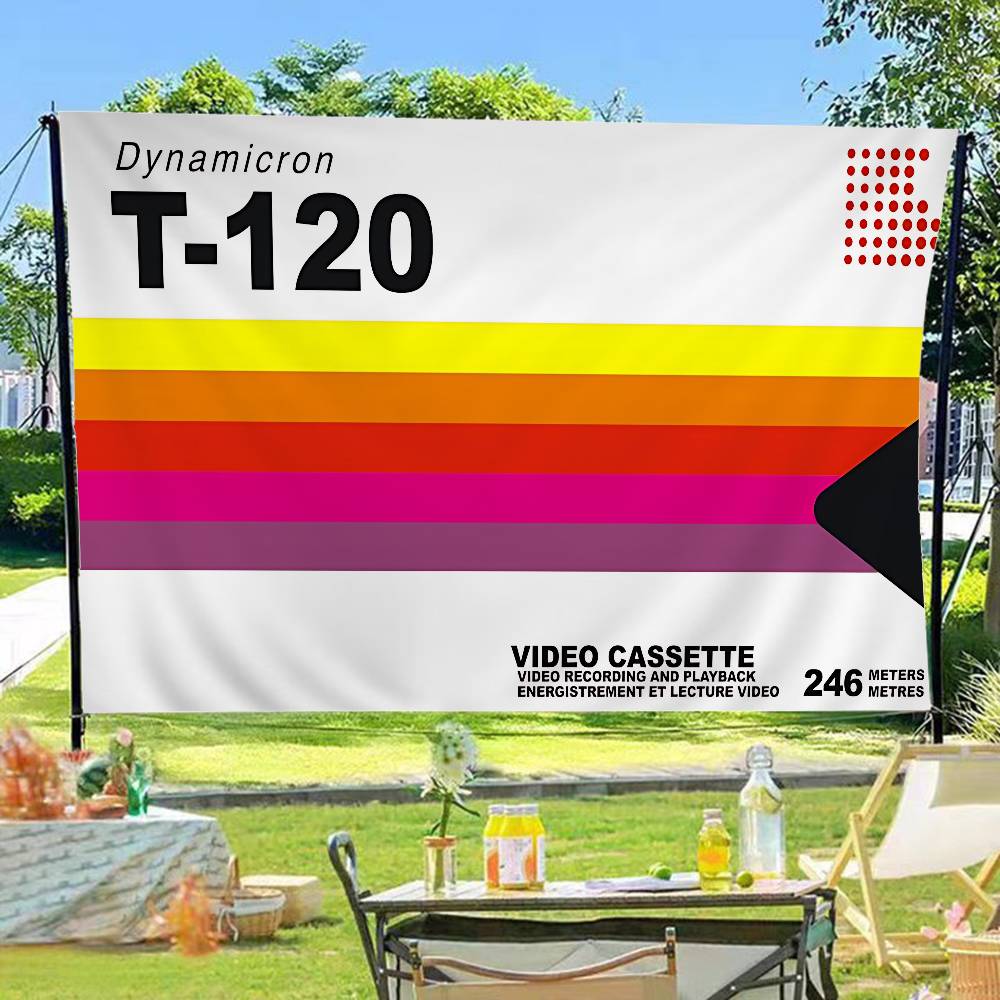 Commercial Banner Printing - Logo V-VHS Zaawansowany Druk Reklama Komercyjna