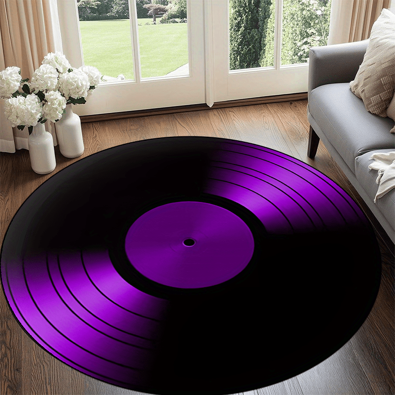 Commercial Vinyl Printing Machine - Fajny dywan okrągły z gradientem w