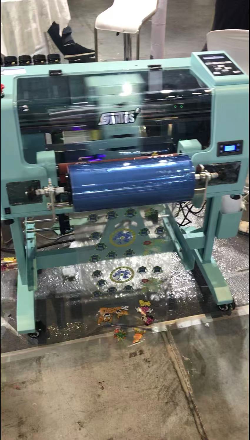 Commercial Vinyl Printing Machine - Szerokokalibrowa wielokolorowa dwustronna drukarka UV DTF