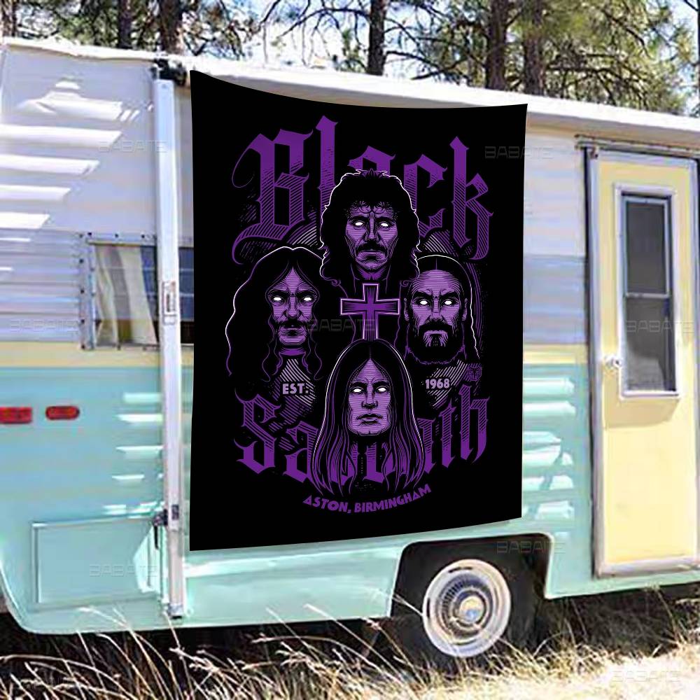 Flaga reklamowa Black Sabbath  – Commercial Banner Printing recenzja i cena