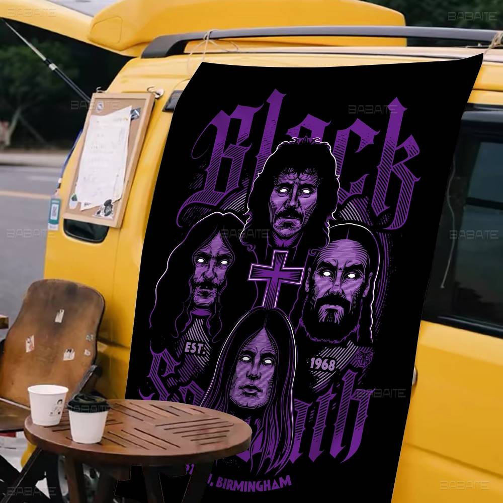Flaga reklamowa Black Sabbath  – Commercial Banner Printing recenzja i cena