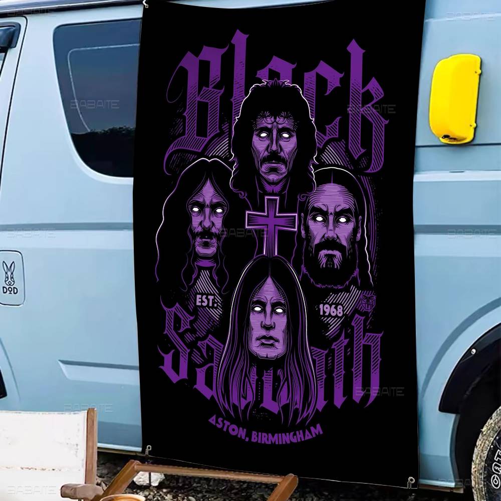 Flaga reklamowa Black Sabbath  – Commercial Banner Printing recenzja i cena