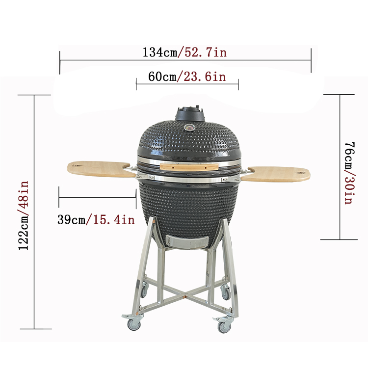 Ceramiczny grill do barbecue O – Commercial Printing Logo recenzja i cena