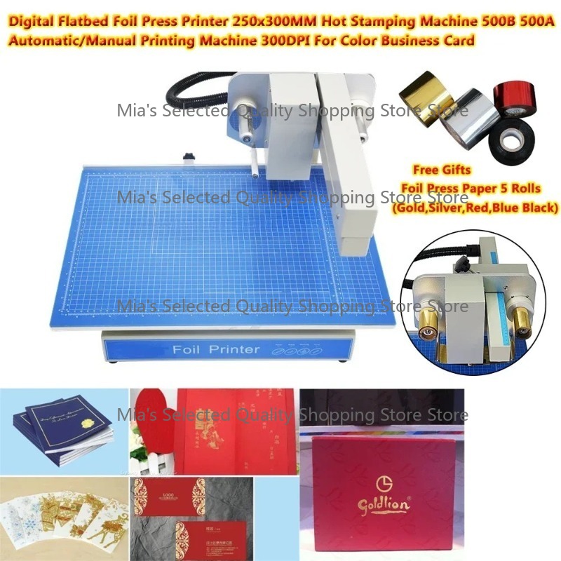 Automatyczna/Ręczna prasa term – Foil Transfer Machine recenzja i cena