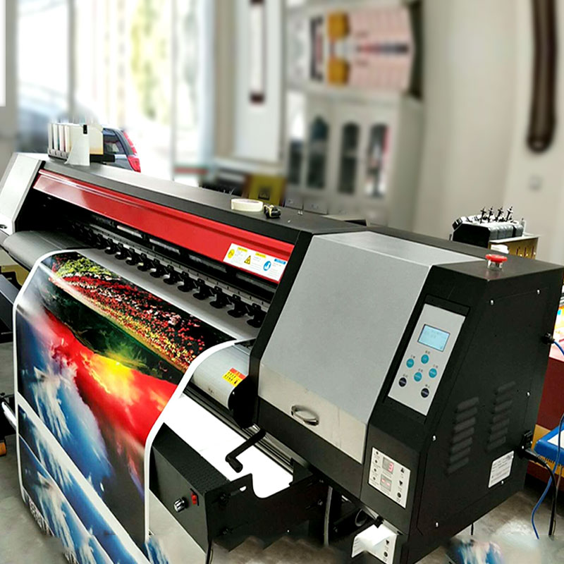 Drukarka ekosolwentowa 1.8M Xp – Commercial Vinyl Printing Machine recenzja i cena