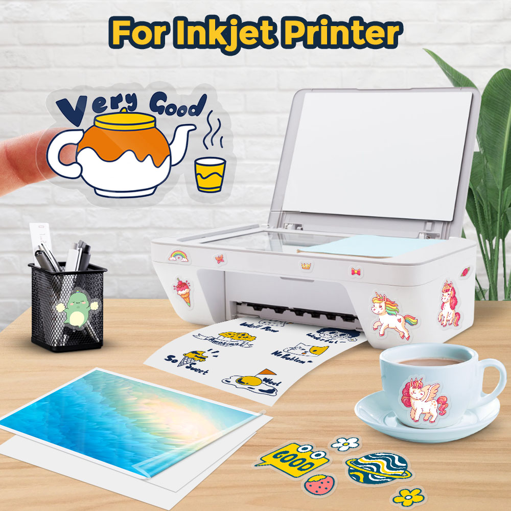 30 arkuszy papieru do naklejek – Commercial Vinyl Printing recenzja i cena
