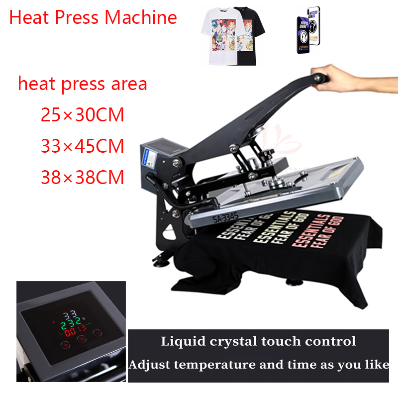 Maszyna do hot stampingu 380x3 – Commercial Shirt Printing Machine recenzja i cena
