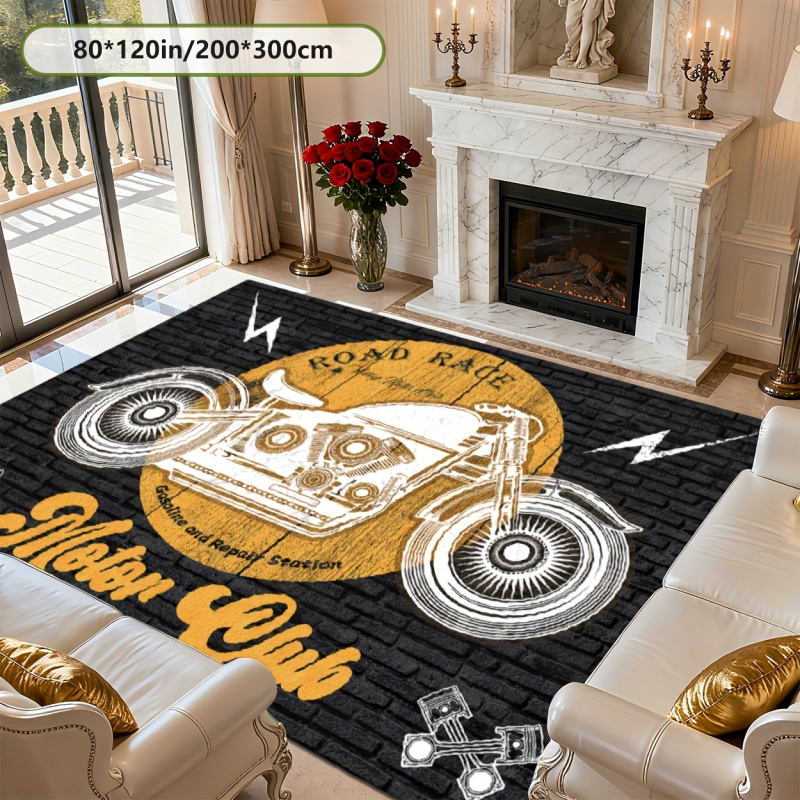 Dywan VIKAMA Retro Motor Club, – Commercial Wall Printing Machine recenzja i cena