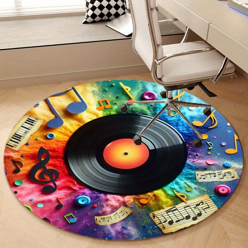 Okrągły dywan z winylu z motyw – Commercial Vinyl Printing Machine recenzja i cena